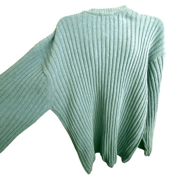 Men's Ribbed Knit V-Neck Sweater By SQ Wear Size XXL Very Soft JJ4148 - Picture 7 of 9